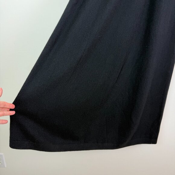 Lisa Yang Layered Ruffled Cashmere Maxi Skirt in Black Size M - Picture 9 of 16